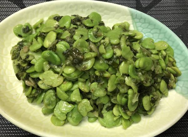 327. Sautéed Beans with Preserved Vegetable 雪菜炒豆瓣